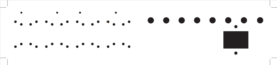 schéma de trouage du plastique du boitier